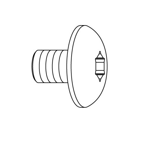 CMT Torxschraube, M4x6x8,2mm - C990.075.00