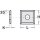 CMT Wendeplatte - Abmessung = 12 x 12 x 1,5; Winkel = 35° - C790.120.00