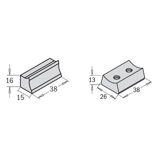 CMT Spannkeil - D = 12-12,7 x 50mm - C651.999.03