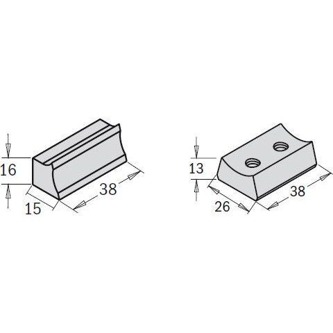 CMT Spannkeil - D = 12-12,7 x 50mm - C651.999.03