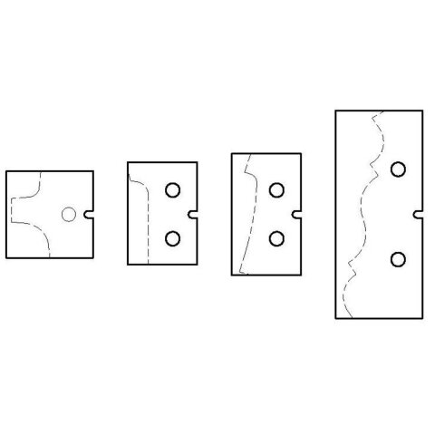 Aigner Ersatzprofilmesser "R26/Oben",...