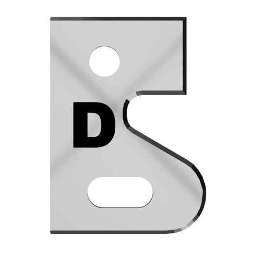 Aigner HW-Profilmesser "D" für C557-2 Griffmuldenfräser