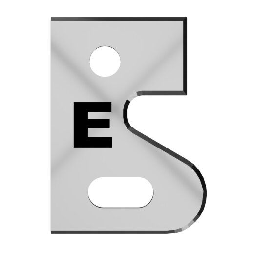 Aigner HW-Profilmesser "E" für C557-2 Griffmuldenfräser