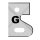 Aigner HW-Profilmesser "G" für C557-2 Griffmuldenfräser