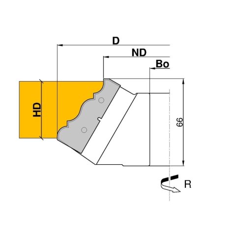 Aigner PM-Gesimsfräser, C119-ST