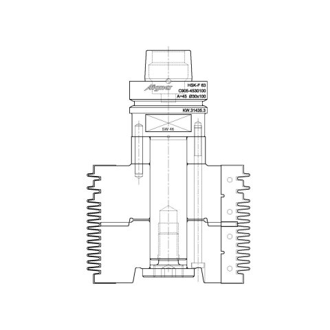 Aigner PM-Verleimprofilfräser Negativ Rechtslauf für CNC, C195-NR