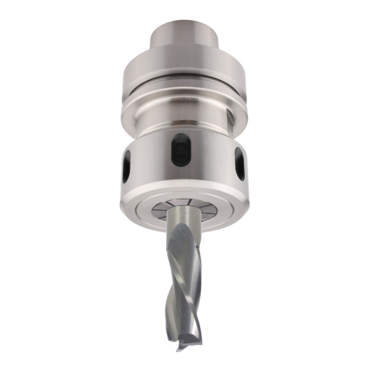 Aigner VHW-Schlichtfräser 12x42/100mm S12 Z3 links negativer Drall HSK-F 63 Spannzangenfutter