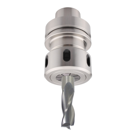 Aigner VHW-Schlichtfräser 25x120/185mm S25 Z3 rechts positiver Drall HSK-F 63 Spannzangenfutter
