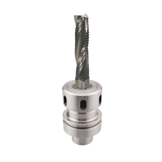 Aigner 20mm solid carbide roughing cutter "C266" Z3 20x75/135mm S20 links upcut HSK-F 63 collet chuck