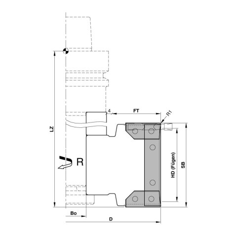Aigner WM-Falzfräser HW für CNC "C273" 140x62X30mm Z2 / V2+2