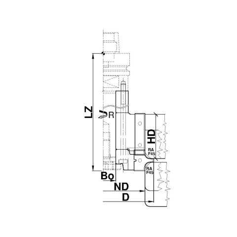 Aigner PM-Abrund/Fase/Fügefräsersatz R2-R5 SB50 für CNC, C292-2550