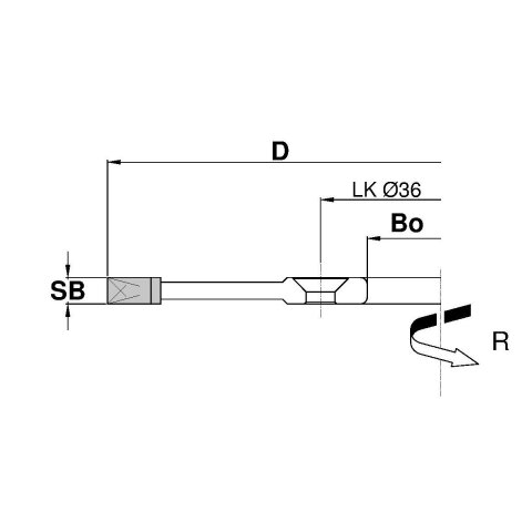 Aigner HW-Lamellennutfräser, C310