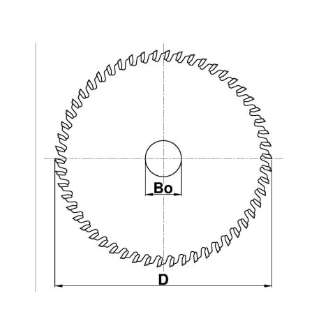 Aigner 220mm Diamant (PKD) Kreissägeblatt "C376" 220x4/3,20x30mm Z54 W