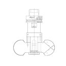 Aigner PM-Diskusfräser R30 für Treppenbau für CNC, C500-30