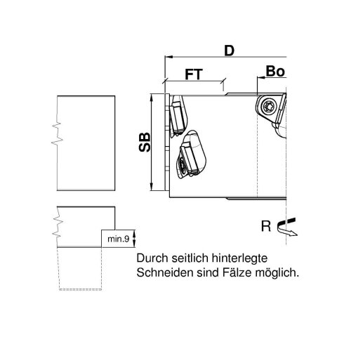 Aigner DP-Füge/Falzfräser "Konstantin", C620-212550R