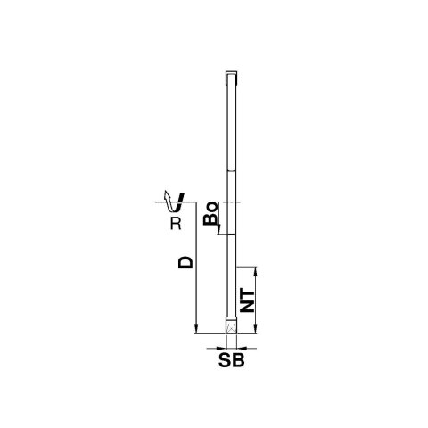 Aigner HW-Nut-Kreissägeblatt, C750-12504-01