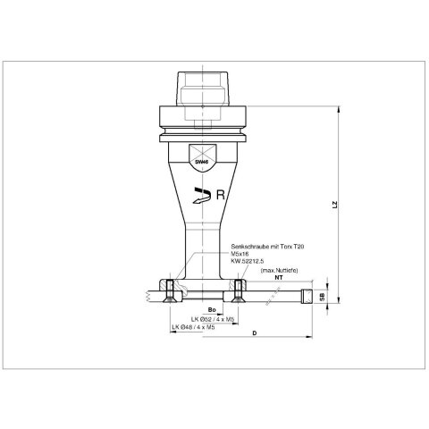 Aigner HW-Nut-Kreissägeblatt, C750-15005-02