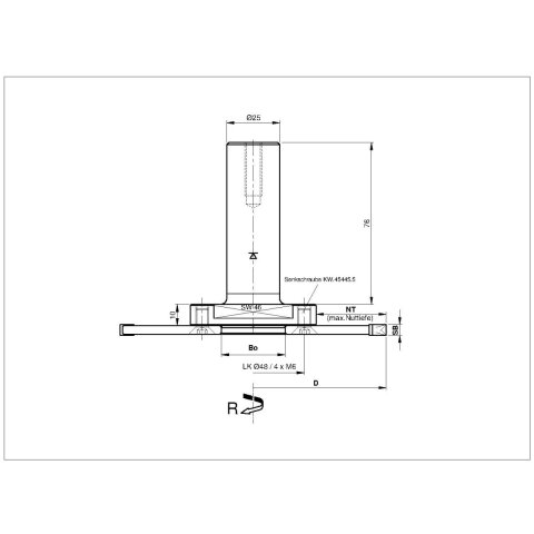 Aigner HW-Nut-Kreissägeblatt, C750-15010-02