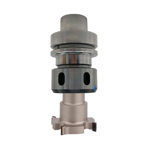 Aigner DP-Falzschaftfräser C865-255R 55x10/90mm S25 rechts in HSK-F 63 Spannzangenfutter