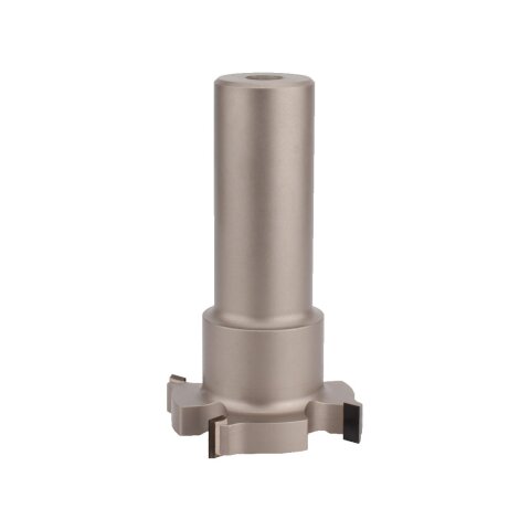 Aigner DP-Falzschaftfräser C865-255R 55x10/90mm S25 rechts in HSK-F 63 Spannzangenfutter