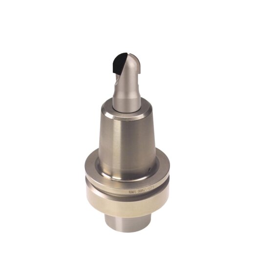 Aigner R5 Diamant (PKD) Hohlkehlschaftfräser 10x9/70mm S12 in HSK-F 63 Schrumpffutter - C869-150R-M1