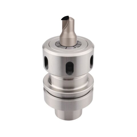 Aigner Diamant (PKD) Ziernutschaftfräser 16x4/75mm S20 rechst im HSK-F 63 Spannzangenfutter