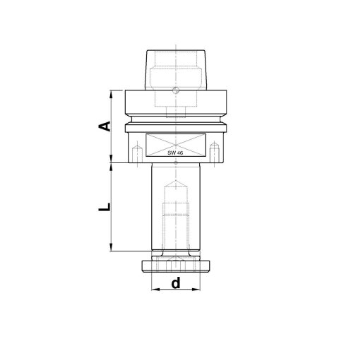 Aigner Fräsdorn HSK-F 63, C905-8020080