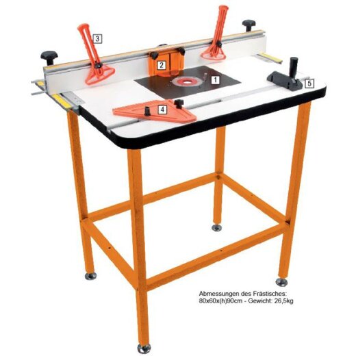 CMT Frästischsystem für Handoberfräsen - C999.110.00