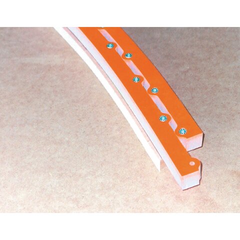 CMT Hochelastische Frässchablone (12x12 mm) - L=1200 mm