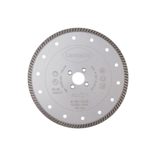 Lamello Diamant-Trennscheibe 180x2,6x22mm für Tanga Delta