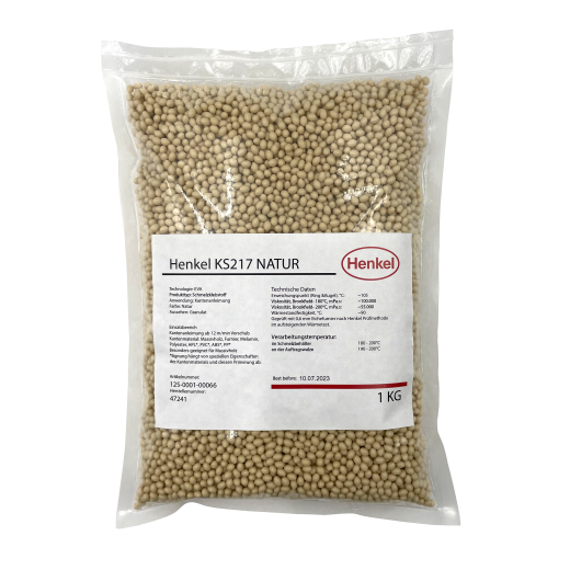 Henkel Granulat Schmelzkleber TECHNOMELT Dorus KS 217 natur (1 kg Beutel)