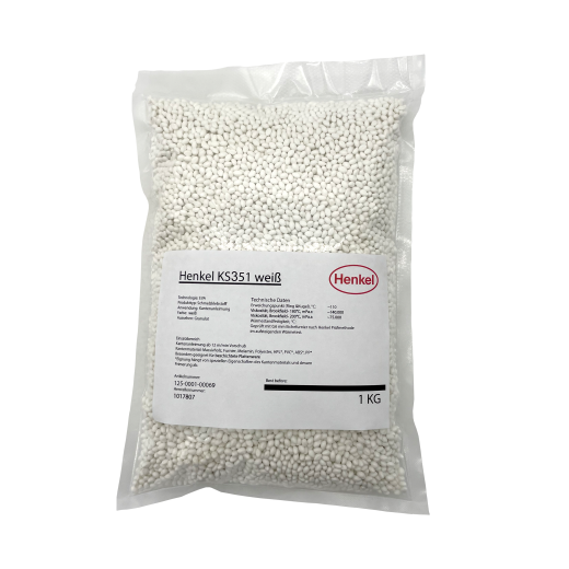 Henkel Granulat Schmelzkleber TECHNOMELT Dorus KS 351 weiß (1 kg Beutel)