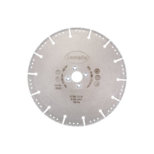 Lamello Diamant-Trennscheibe 200x1,8x22mm für Tanga Delta Kunststoffrahmen mit Stahlrahmenverstärkung