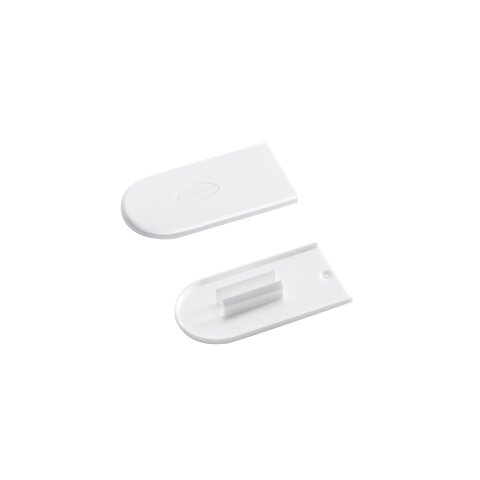 Lamello Cabineo Cover caps RAL 9010 pure white 100 pcs...
