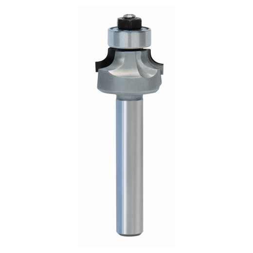 JSO DIA Abrundfräser Radius 5mm Z=2, D=23x6,1mm, S=8x40mm, L1=65mm mit Anlaufring