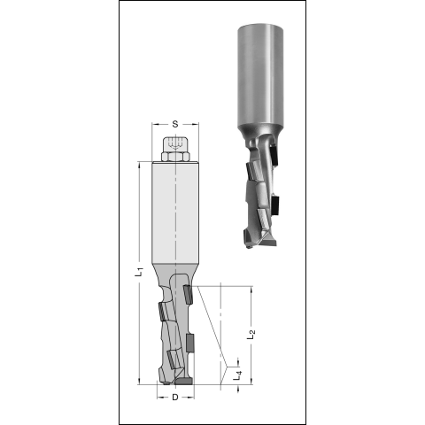 JSO DIANORM-Schaftfr&auml;ser 18x35x105mm,...