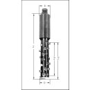 JSO NOVITEC Schruppfräser HW 20x56mm | S=20x55mm m.E.