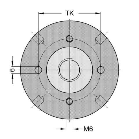 JSO Fräsdorn HSK 85W d=40x40mm, für WEINIG-Powerlock - 21090-0-40040-2
