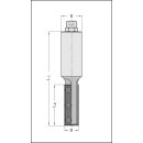 JSO WP-Schaftfräser Z2 16x30mm | S=25x55mm, L1=100 mm