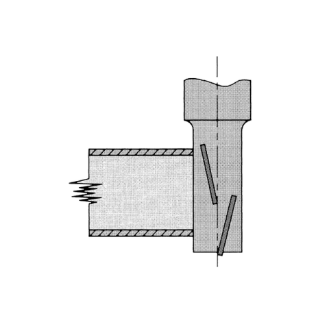 JSO WP-Schaftfräser Z2+2 30x75mm, mit wechselseitigem Achswinkel - 22022-5-30756-R