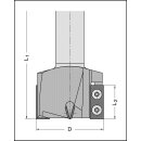 JSO Wendeplatten Nut-u.Planfräser HW 40x30/90mm S=20x55mm