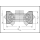 JSO WP-Schwenkmesserkopf 85x40mm, SCHWENKBEREICH 135 GRAD / S=20x55 - 22095-5-00005-R