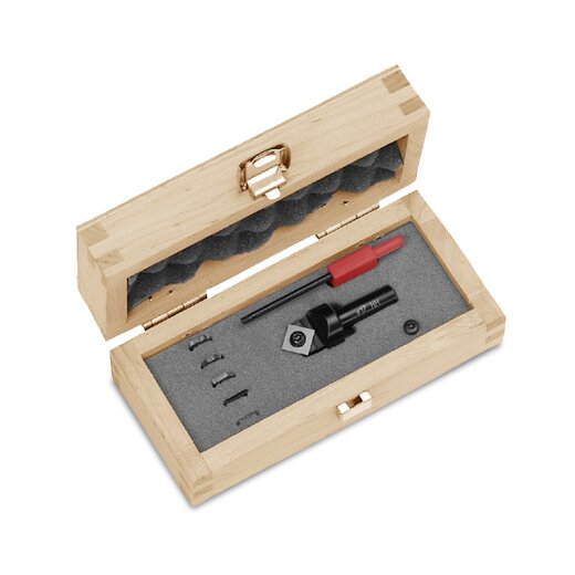 JSO WP-Ziernutfräser Set mech.Vorschub | mit Messern im Holzetui,