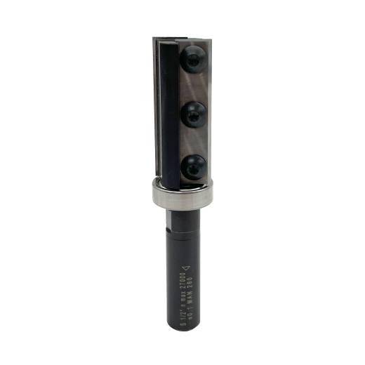 JSO Bündigfräser Z2 HW-WP 22x50mm, MIT ANLAUFLAGER SCHAFTSEITIG - 22209-5-22050-R