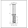 JSO Oberfräser Z1 HW-WP 12,7(1/2")x30mm L., S=12,7(1/2") LINKS - 22349-5-12730-L