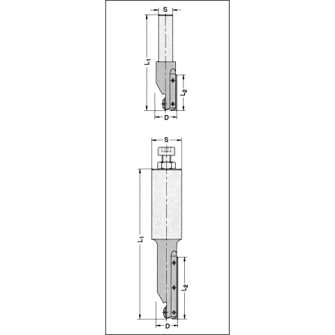 JSO Oberfr&auml;ser Z1+1 HW-WP 16x30mm L. | S=12mm LINKS