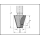 JSO Oberfräser Z1+1 HW-WP 20x30mm, S=12x40mm - 22366-5-20030-R