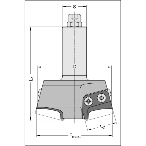 JSO RAPIDO-Rohling D=78 L2=30mm | S=20x55mm m.E.