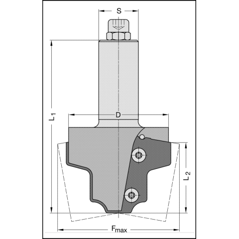 JSO RAPIDO-Rohling D=74mm | S=20x55mm m.E.