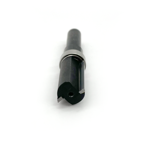 JSO HW Bündigfräser Z2 HW 12,7x25/71mm Schaft 6,35mm mit Anlaufring schaftseitig